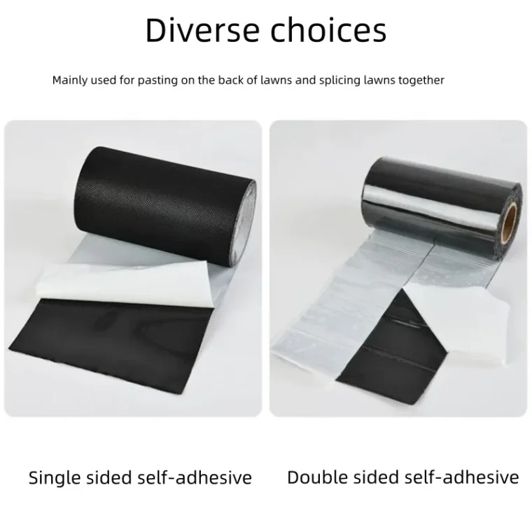 Wear-resistant seam tape for football field turf