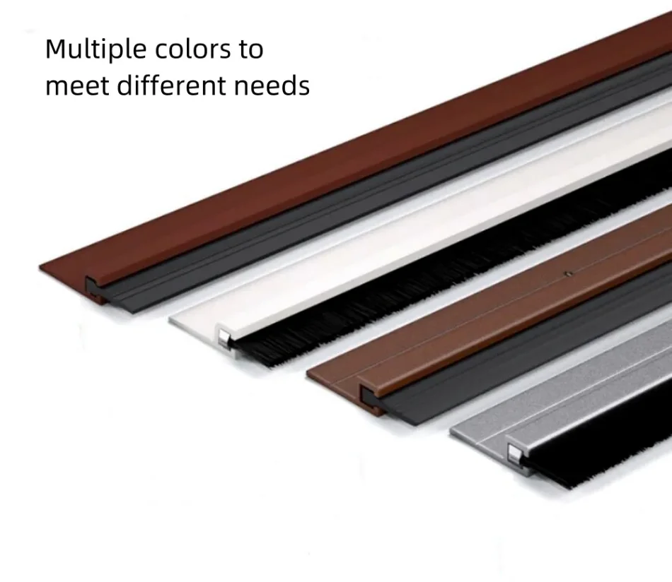 F-Type aluminum alloy brush door sealing strip's sound insulation test