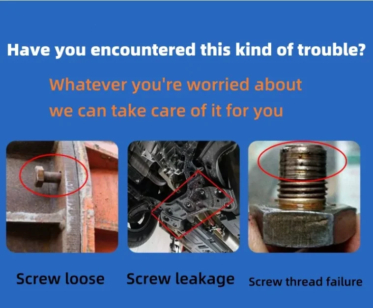 Compound adhesive for strong thread locking in pipeline applications