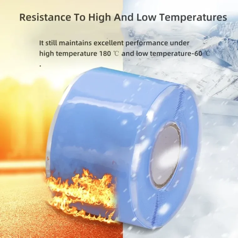 35kv waterproofing flame retardant silicone rubber self fusing tape detail
