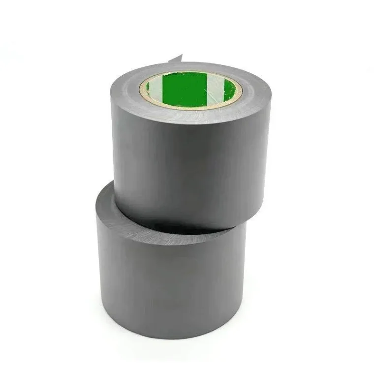 Light grey espresso brown electrical tape in packaging