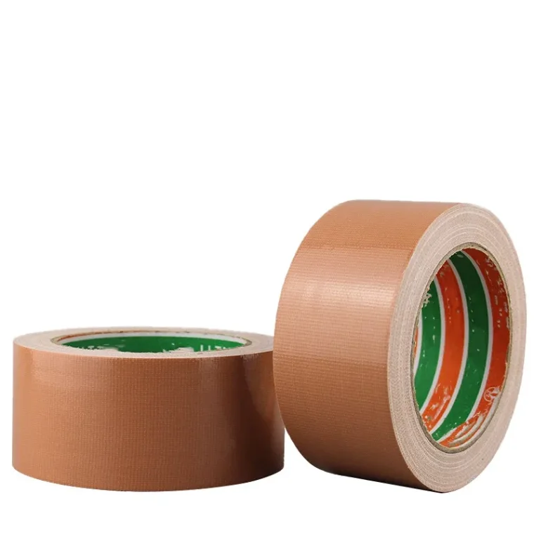 Light grey espresso brown electrical tape texture