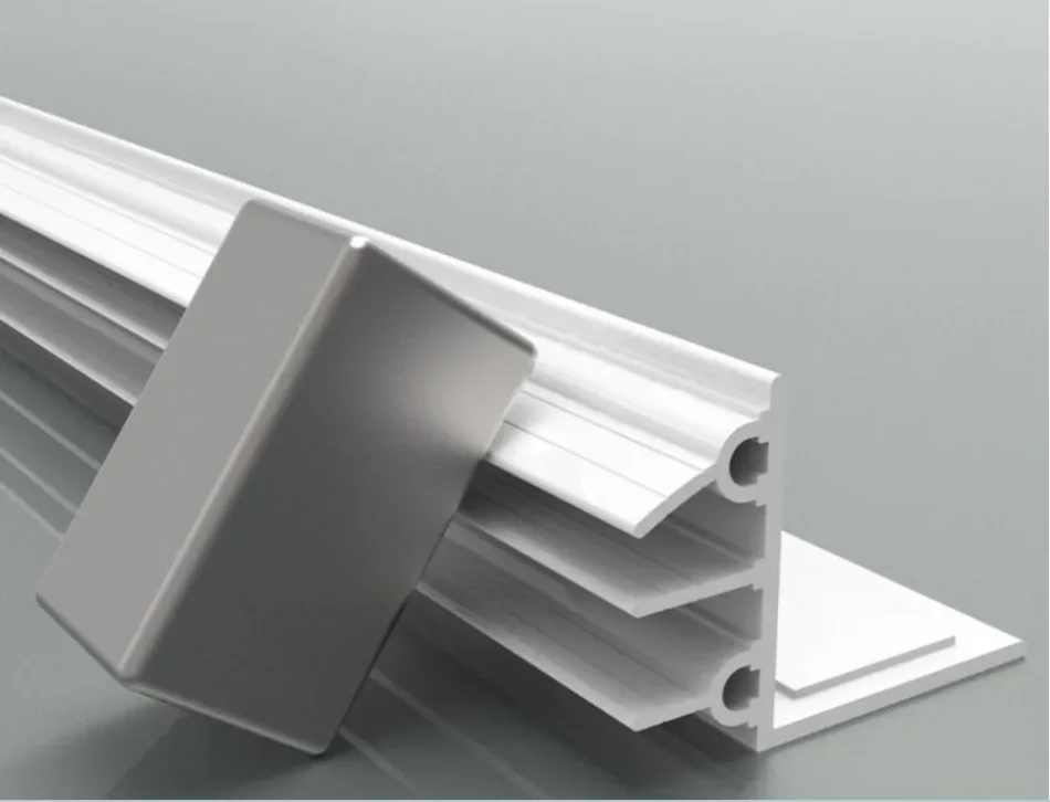 L-shaped door bottom sealing strip for wooden doors