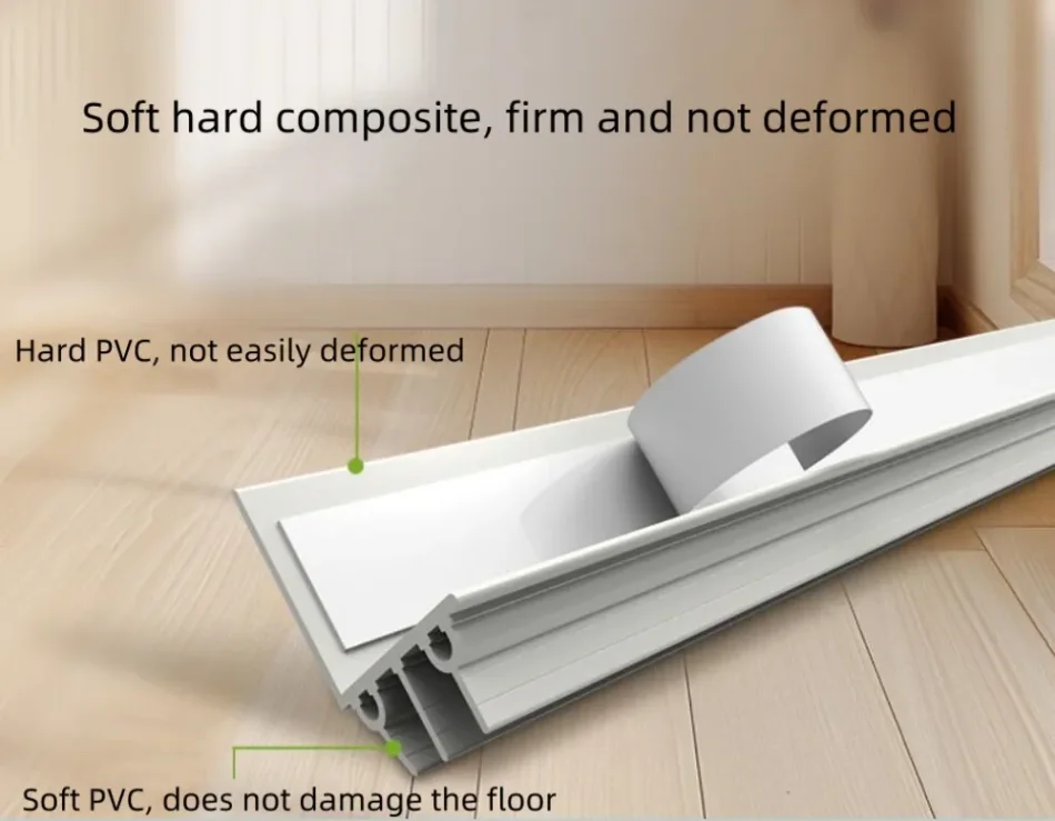 Installation guide for L-shaped door sealing strip