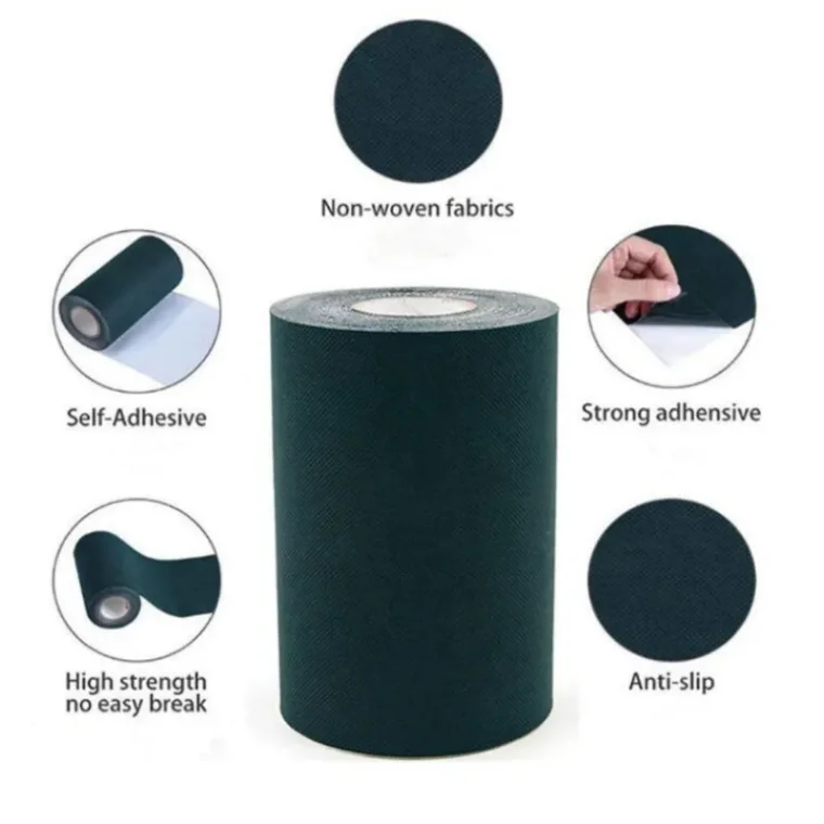 Detail of artificial grass joint tape