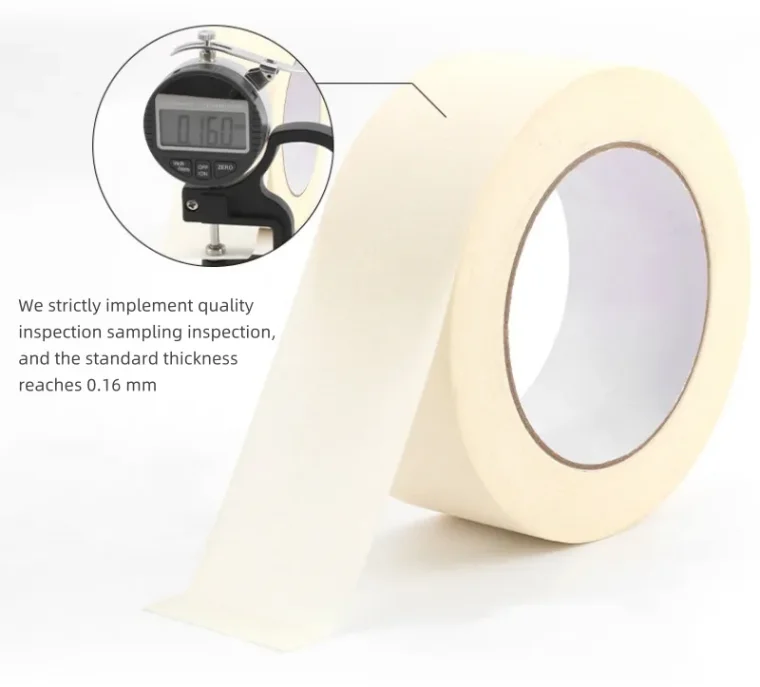 Colored masking tape for automotive painting projects