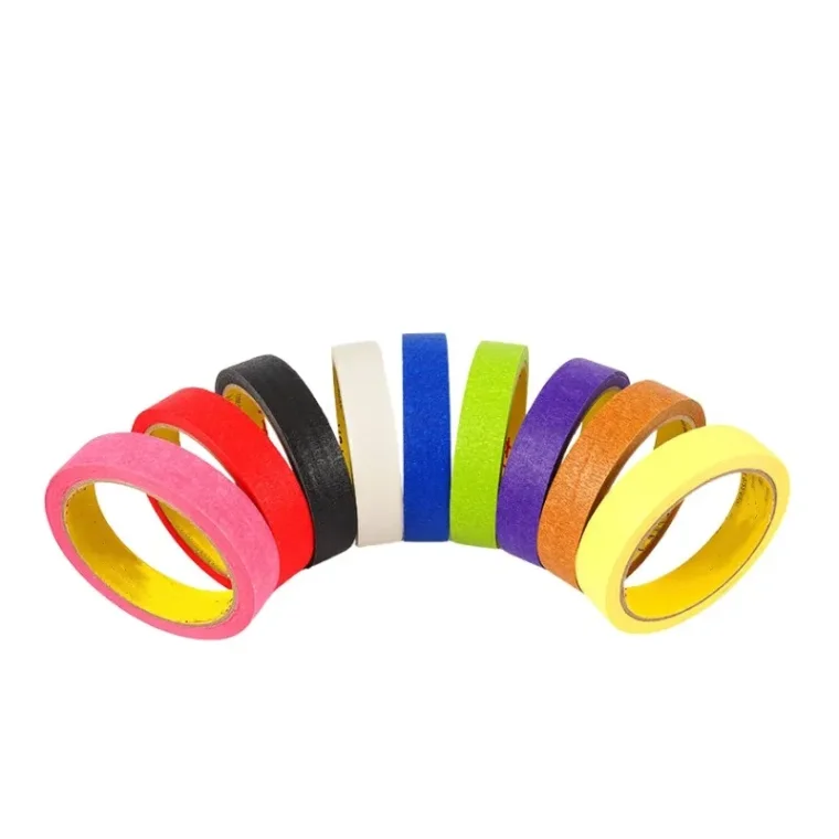 Colored auto detailing tape for car painting