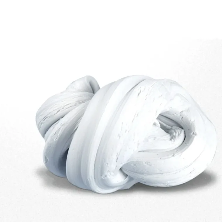 Scratch-free adhesive putty for wall mounting