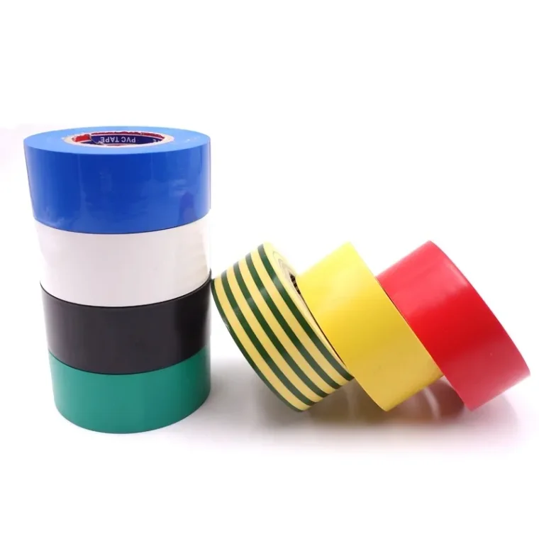 Fire-retardant PVC tape for electrical applications