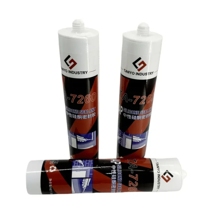 Use of silicone sealant in construction