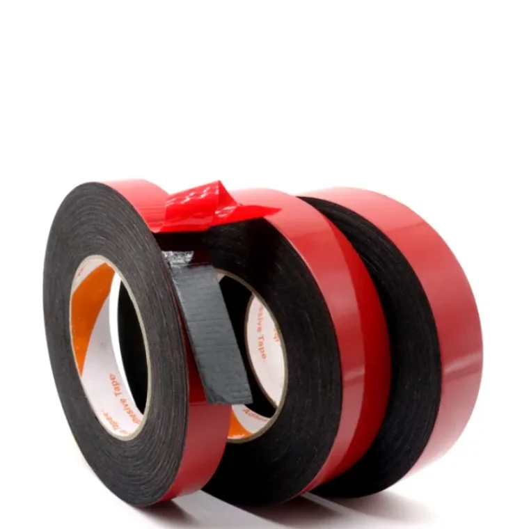 Application of double-sided tape for auto decoration, fixing components.
