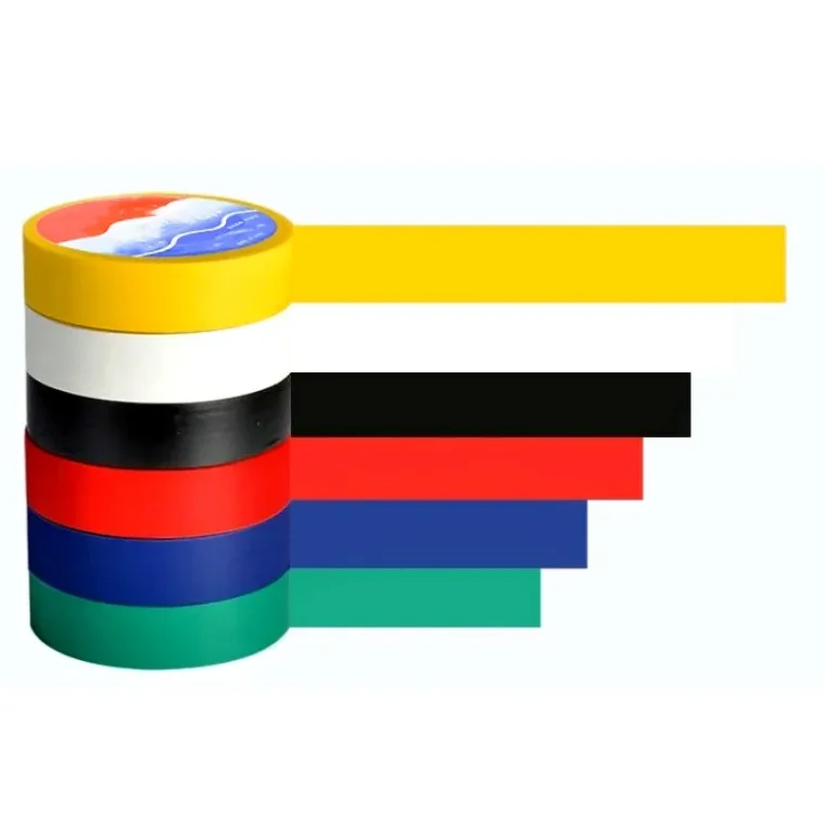 Black vinyl PVC film adhesive tape for automotive use