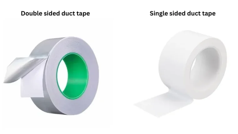 Black PVC duct tape in use, 48mm x 30m, for ceramic tiles