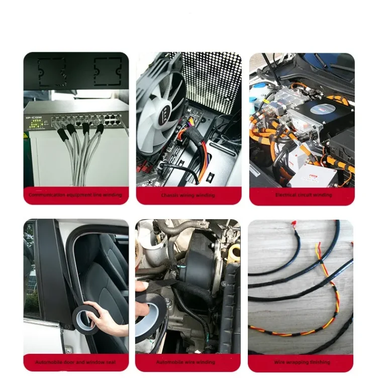 PVC cloth wire harness insulating wrapping tape for automotive use