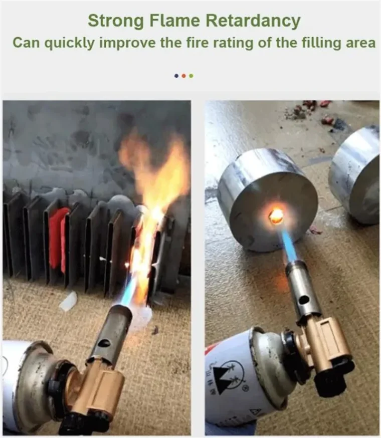 Fireproof wire and cable system with mud putty pad for socket box