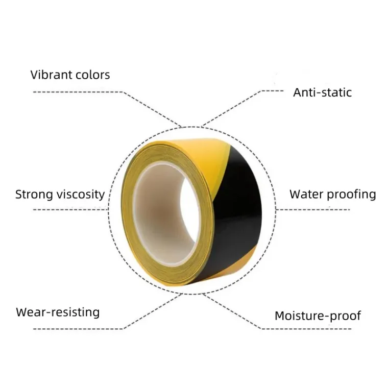 Custom color safety passage height limit warning ground isolation belt
