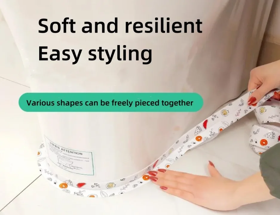 Decorative sealant tape for sink edge protection