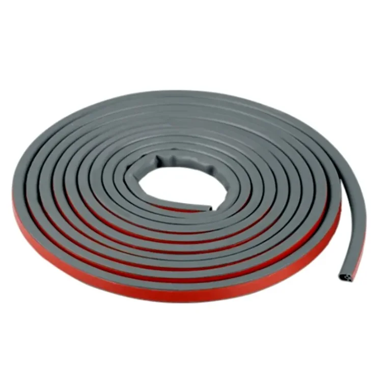 Installation of wood door sound insulation seal strip