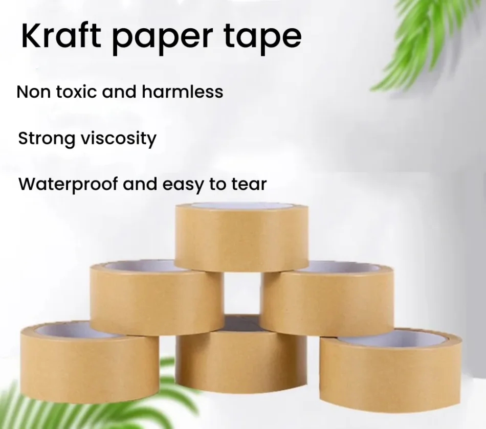 Biodegradable cardboard tape for shipping