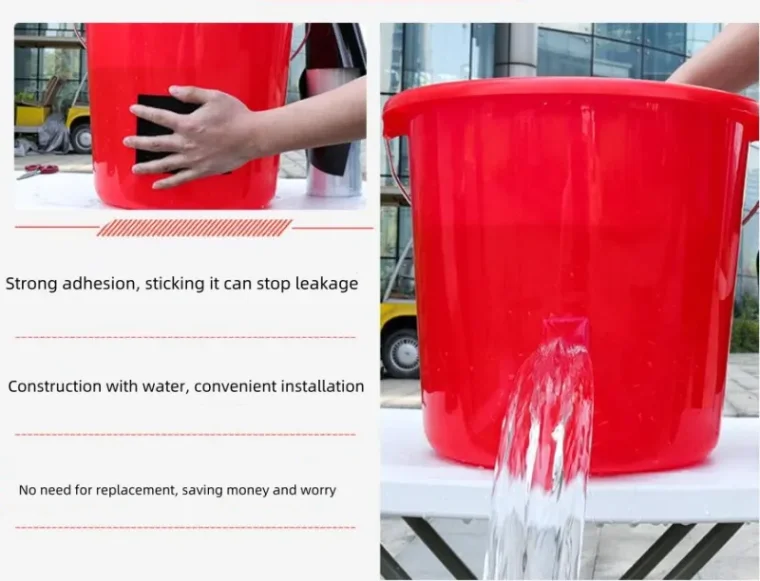Waterproof tape for patching cracks in water tanks