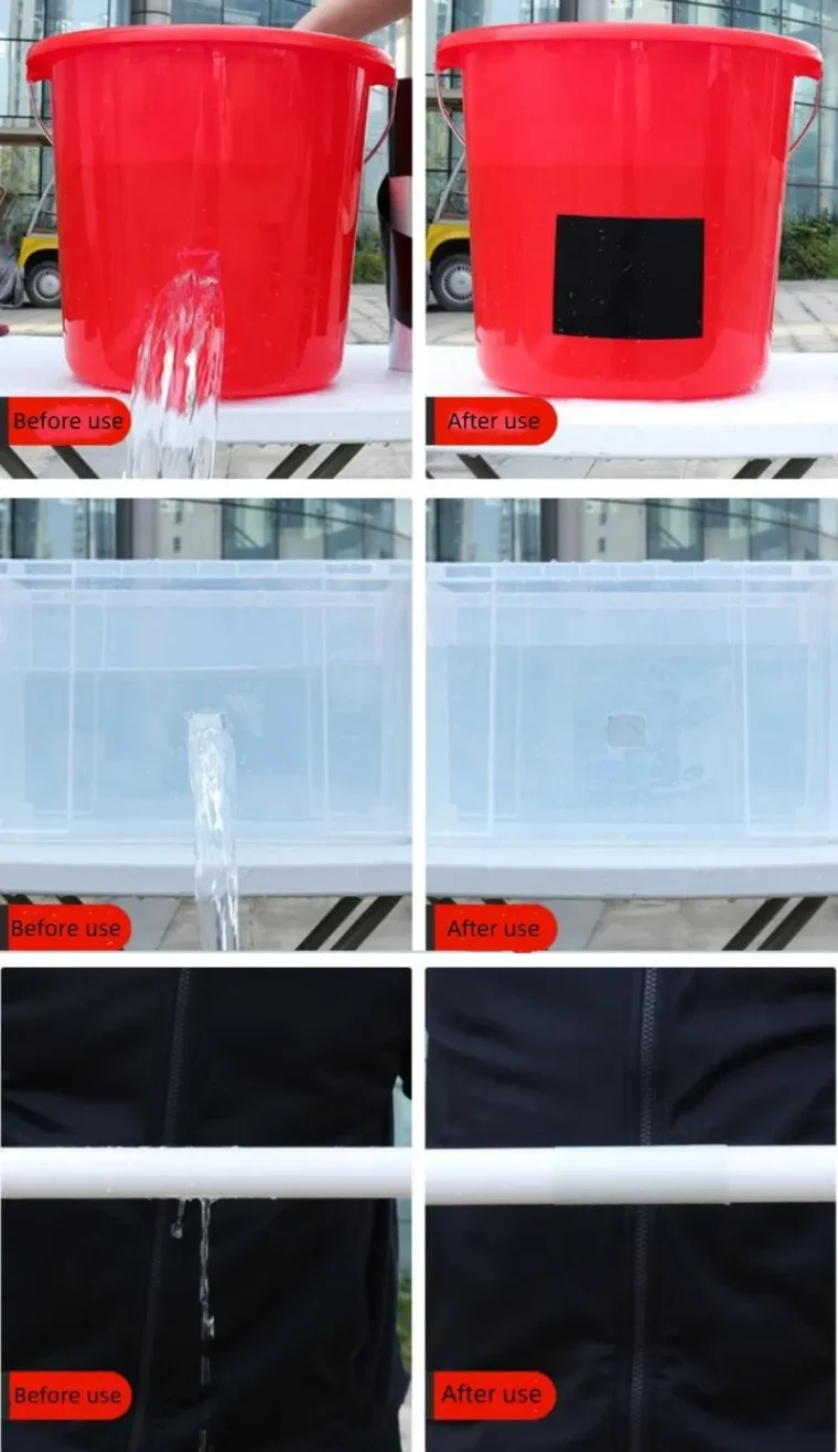Flexing repair tape for sealing drums