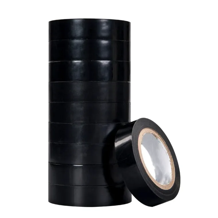 Roll of waterproof vinyl film adhesive tape for electrical use