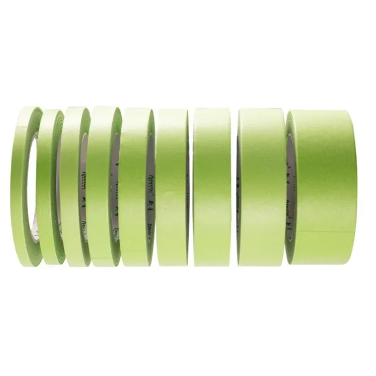 Adhesive masking tape for car painting projects