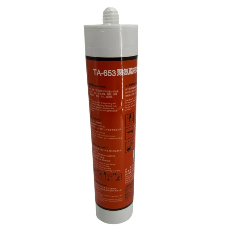 Detail of auto glass sealant application