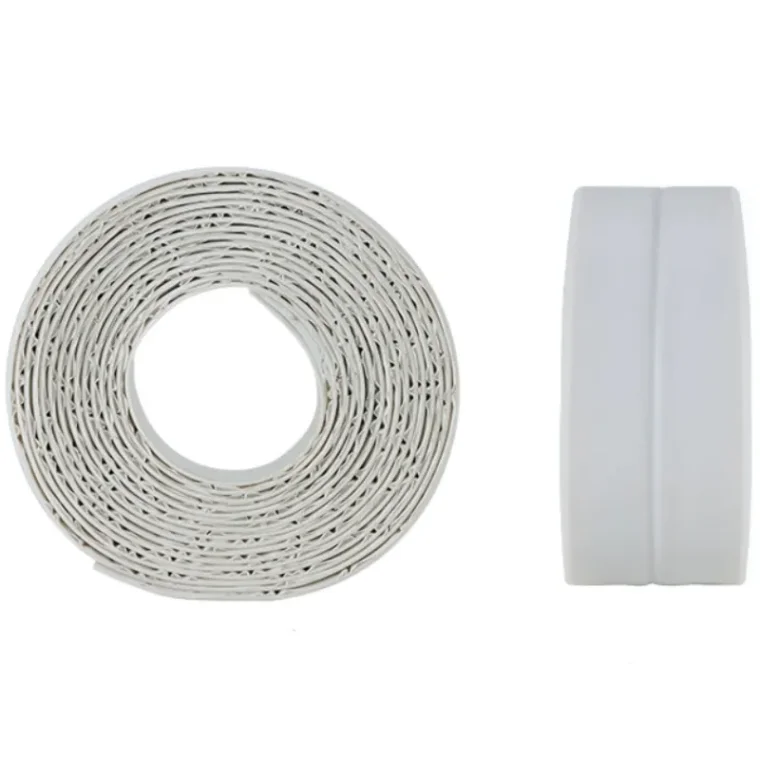 Self adhesive pile weather stripping detail