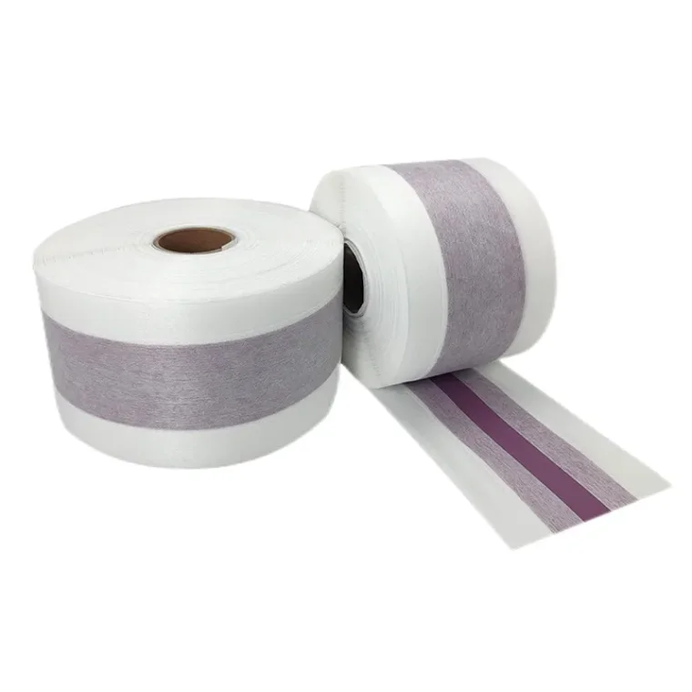 Closeup view of TPE expansion joint tape
