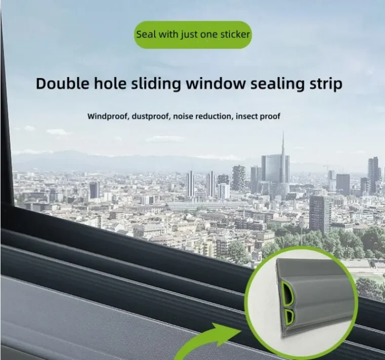 High elastic rubber weather strip for window