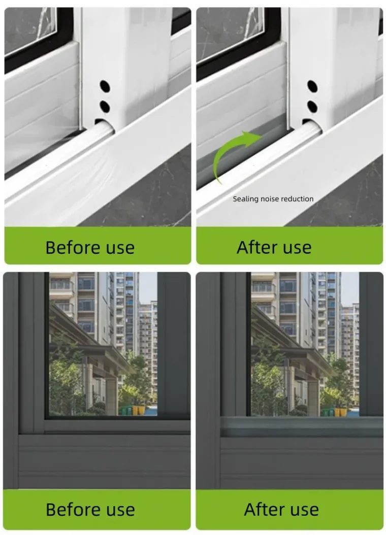 Autohesion rubber sealing solution for window