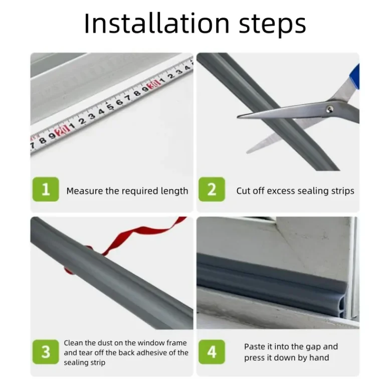 Durable rubber sealing product for window