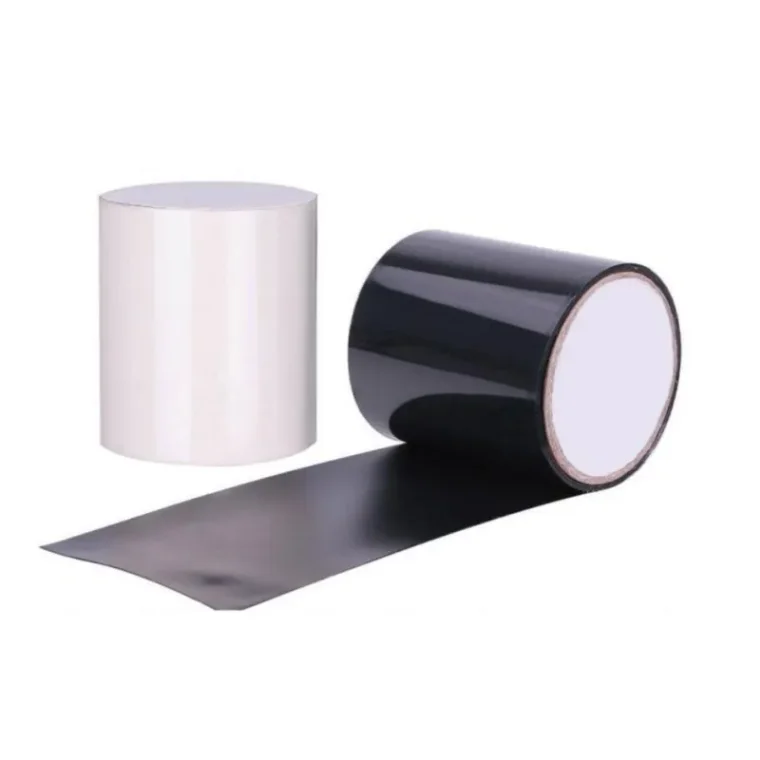 Green silicone polyester masking film for high temperature applications