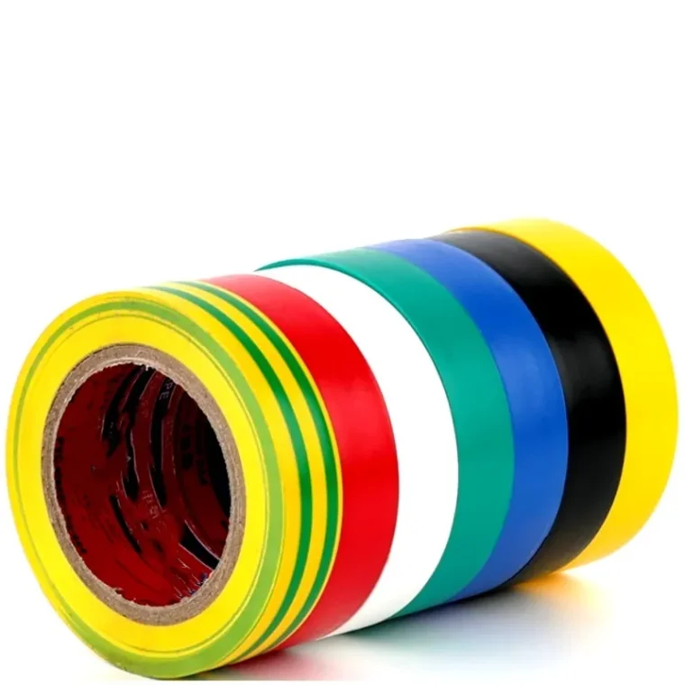 Insulation tape with green silicone polyester masking film