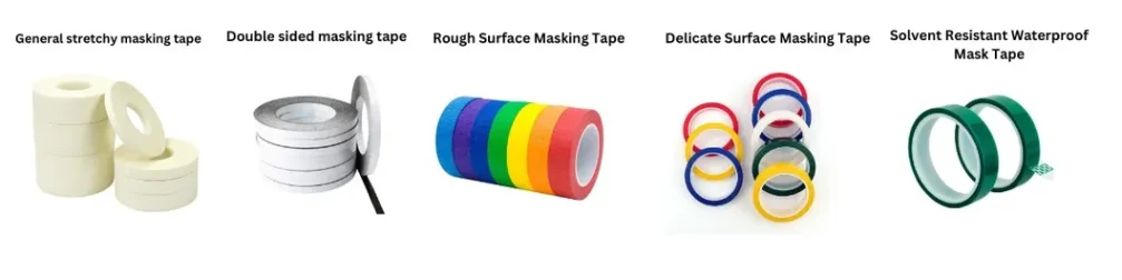 PET adhesive tape for high-temperature powder coating applications