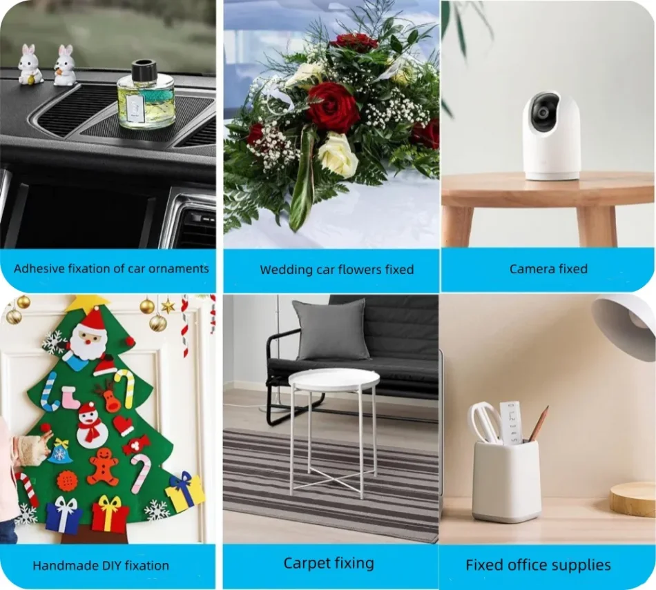 Double-sided nano tape for car decor