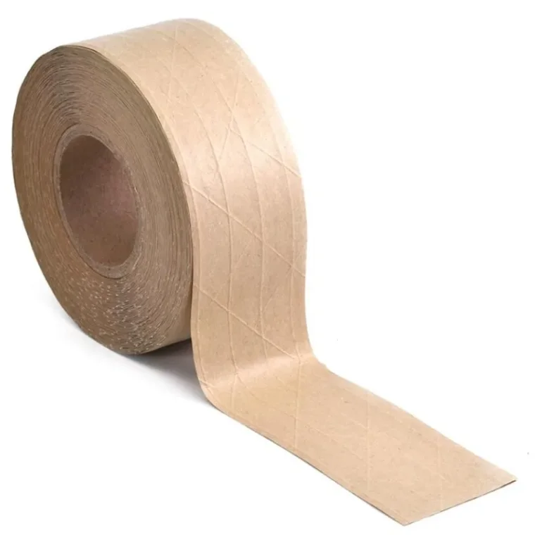 Customised jumbo roll reinforced water-wet kraft paper tape