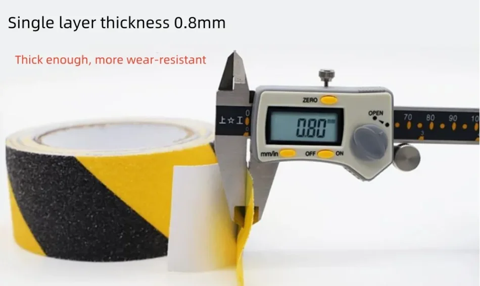 Frosted anti-fall tape for kitchen and restroom steps