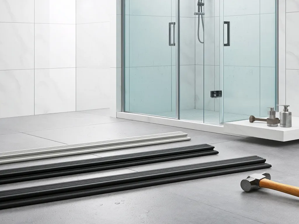 Selection of shower door bottom seal strips