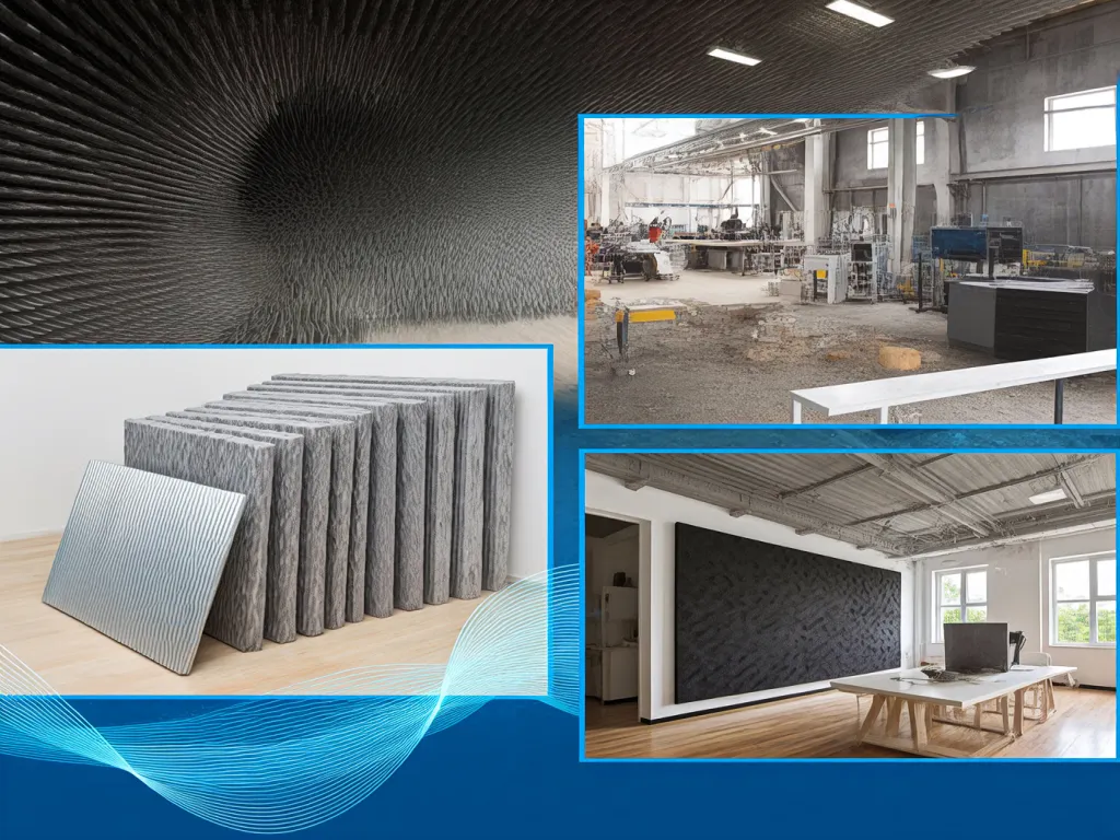 Applications of soundproofing insulation materials in various settings