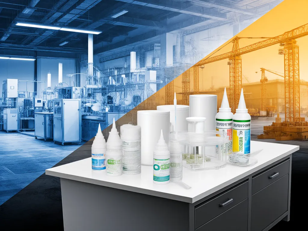 Neutral cure silicone sealant production and construction site