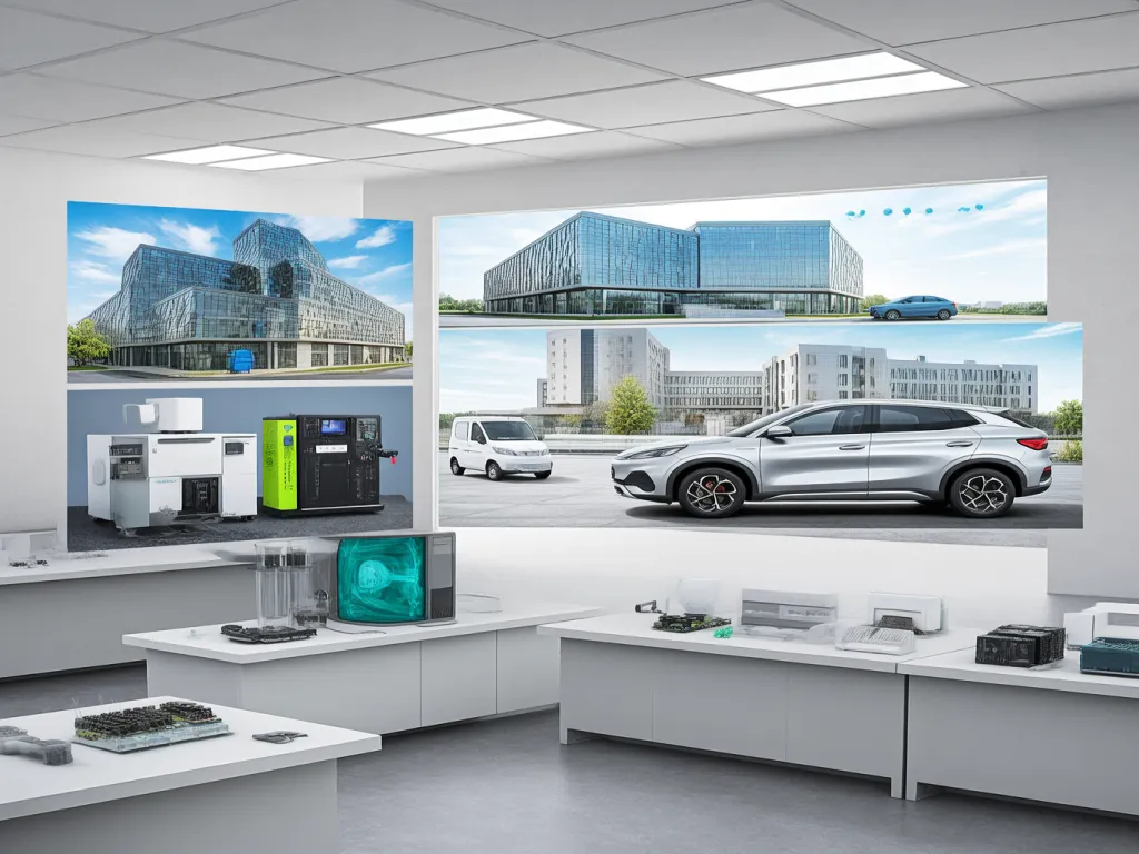 Modern laboratory showcasing sealant technology and equipment